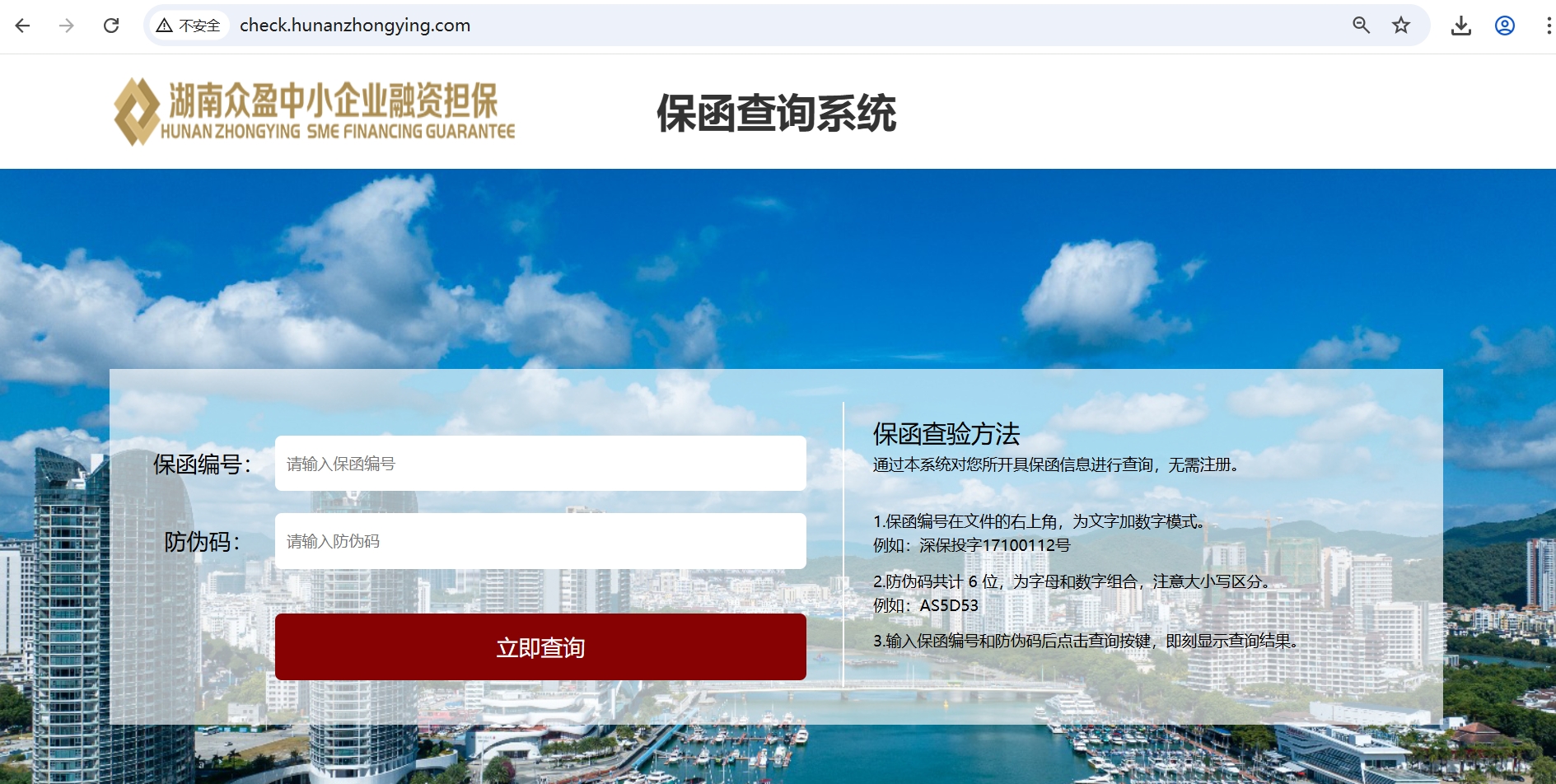 融资担保公司出具的投标保函